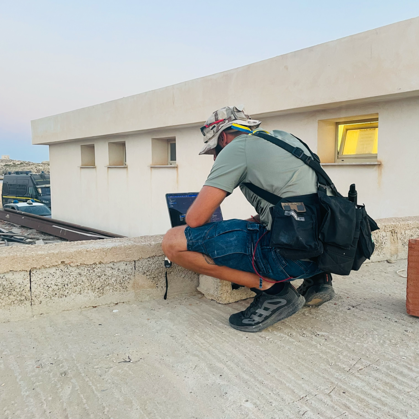 Reporting from Lampedusa
